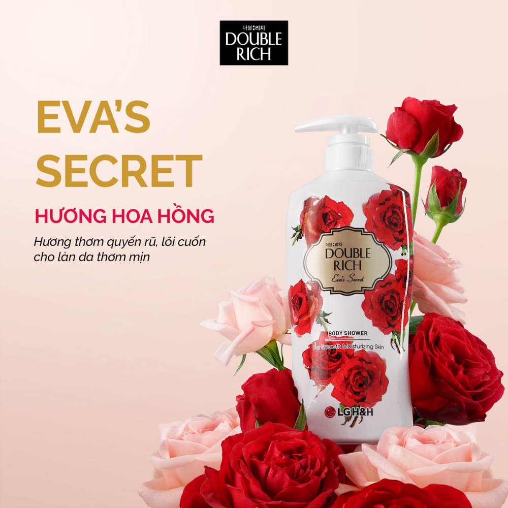 Sữa tắm hương nước hoa Double Rich Body Shower 800g