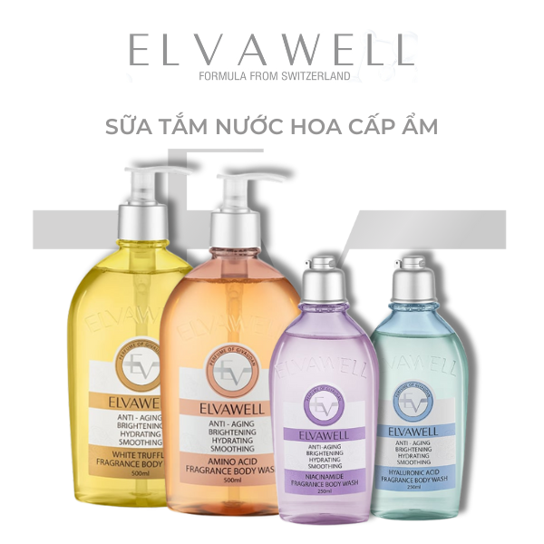 Sữa tắm nước hoa ELVAWELL