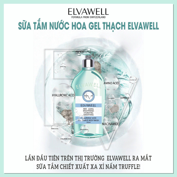 Sữa tắm nước hoa ELVAWELL