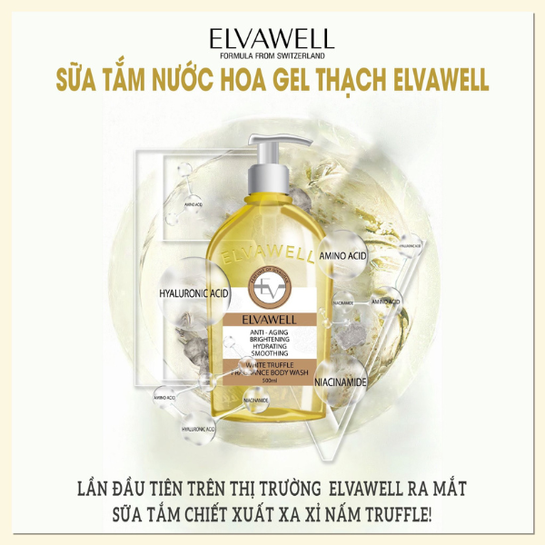 Sữa tắm nước hoa ELVAWELL