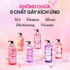 Sữa tắm hương nước hoa KISS MY BODY Perfume Shower Gel 380ml