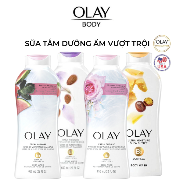 Sữa tắm thơm lâu OLAY