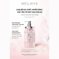 Sữa tắm trắng da hương nước hoa Weilaiya 450ml