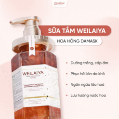 Sữa tắm trắng da hương nước hoa Weilaiya 450ml