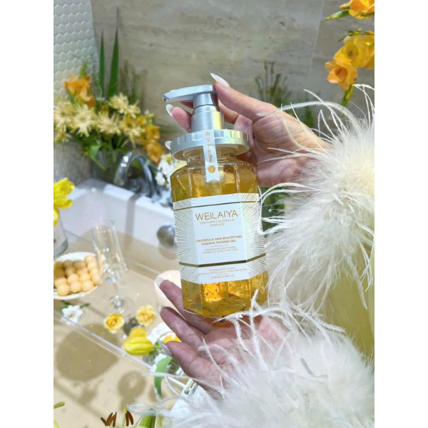 Sữa tắm trắng da hương nước hoa Weilaiya 450ml