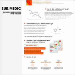 Mặt nạ dưỡng da SUR. MEDIC