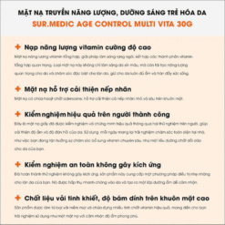 Mặt nạ dưỡng da SUR. MEDIC