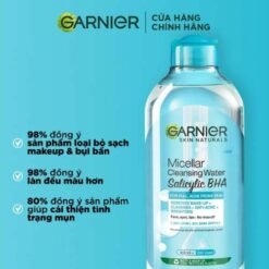 Nước Tẩy Trang Làm Sạch Sâu Garnier Micellar Cleansing Water