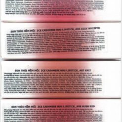 Son thỏi mềm môi 3CE Cashmere Hug Lipstick 3.5g