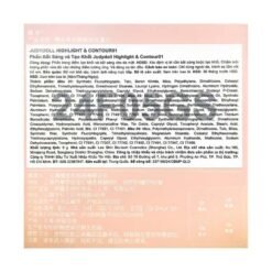 Bảng phấn bắt sáng tạo khối 4 ô Judydoll Highlight & Contour 9g