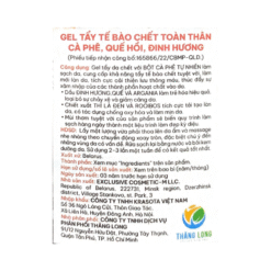 Tẩy tế bào chết body, giảm viêm lỗ chân lông Quế Hồi 380g