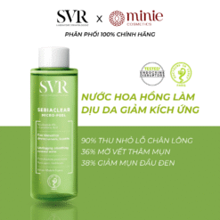 Nước hoa hồng làm dịu da, giảm kích ứng SVR Sebiaclear Micro Peel 150ml