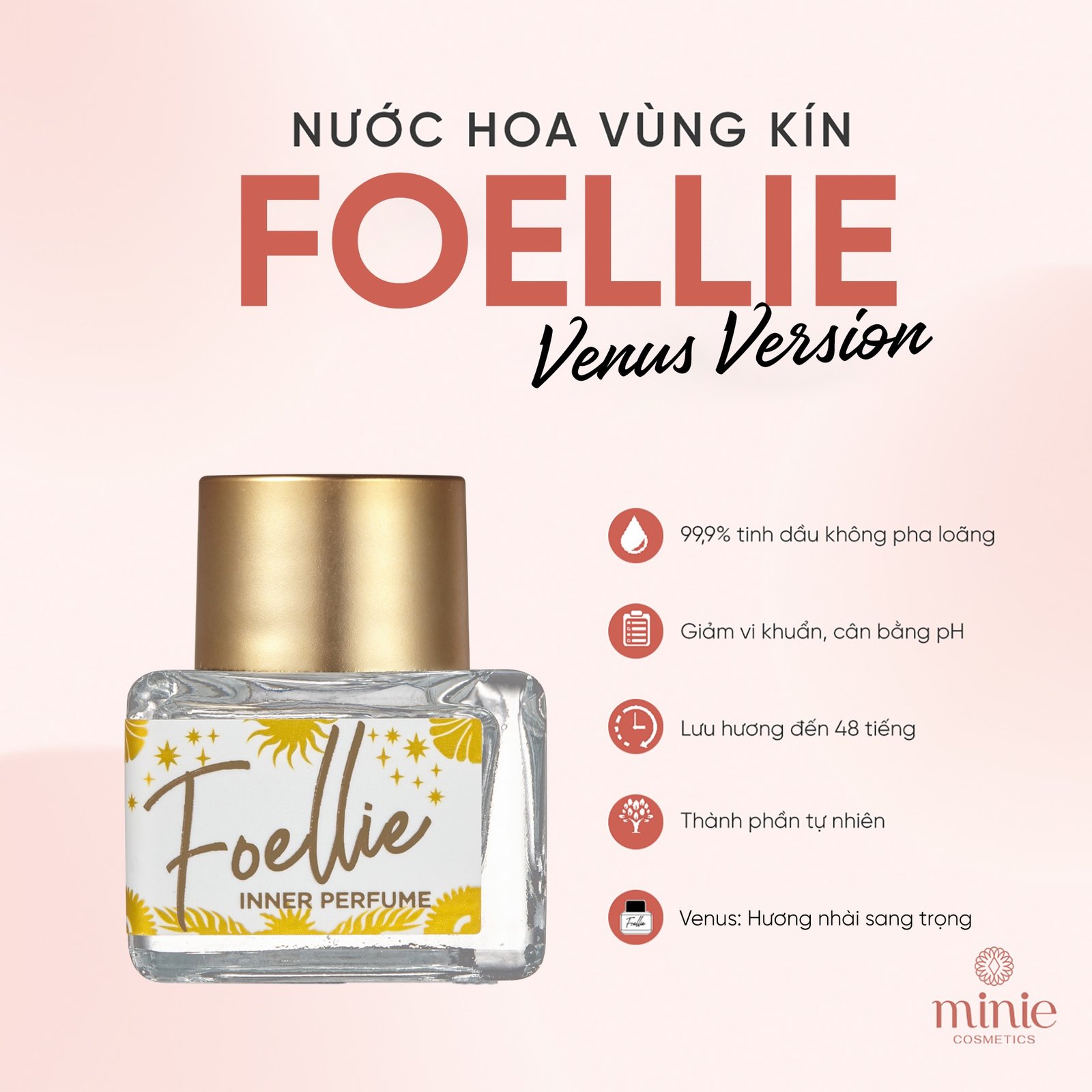 Nước Hoa Vùng Kín Cao Cấp Hàn Quốc Foellie Eau De Inner Perfume 5ml