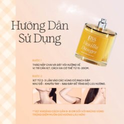 Nước hoa 15% tinh dầu lưu hương 12h Kiss My Body EAU DE PARFUM 50ml