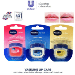 Sáp dưỡng môi mềm mịn Vaseline Lip Care 7g
