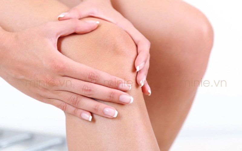 Vết nhăn ở khuỷu tay, đầu gối lão hoá