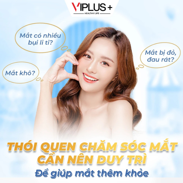 Nước rửa mắt làm sạch và thư giản mắt VIPLUS+ Multi B Eye Wash 300ml