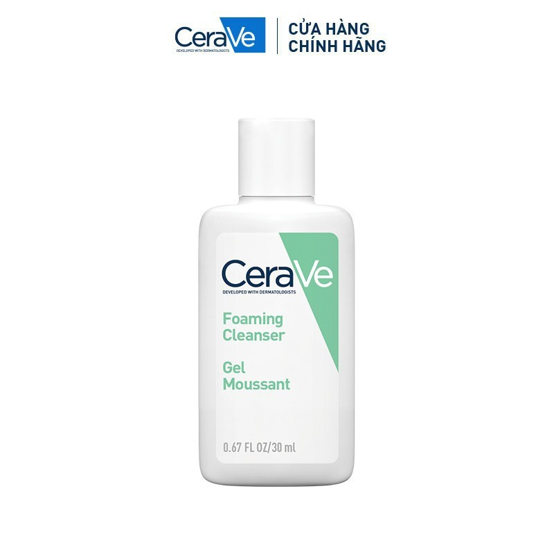 Sữa Rửa Mặt Sạch Sâu Cerave Dành Cho Da Dầu Và Da Khô (2 loại) 236ml