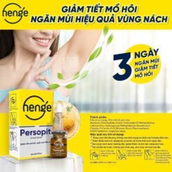 Tinh chất giảm tiết mồ hôi ngăn mùi hiệu quả Henge Persopit Armpit Serum 5ml