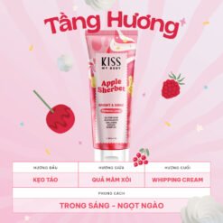 Sữa dưỡng trắng da toàn thân hương nước hoa Kiss My Body Bright & Shine 200g