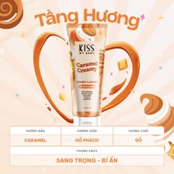 Sữa dưỡng trắng da toàn thân hương nước hoa Kiss My Body Bright & Shine 200g