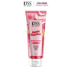 Sữa dưỡng trắng da toàn thân hương nước hoa Kiss My Body Bright & Shine 200g