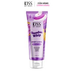 Sữa dưỡng trắng da toàn thân hương nước hoa Kiss My Body Bright & Shine 200g