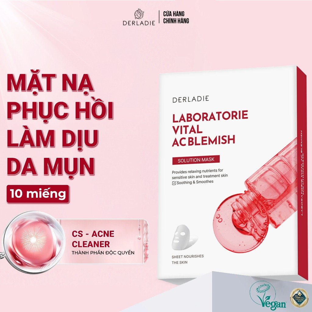 Mặt nạ phục hồi da chuyên sâu Derladie Laboratorie Vital Mask 25ml