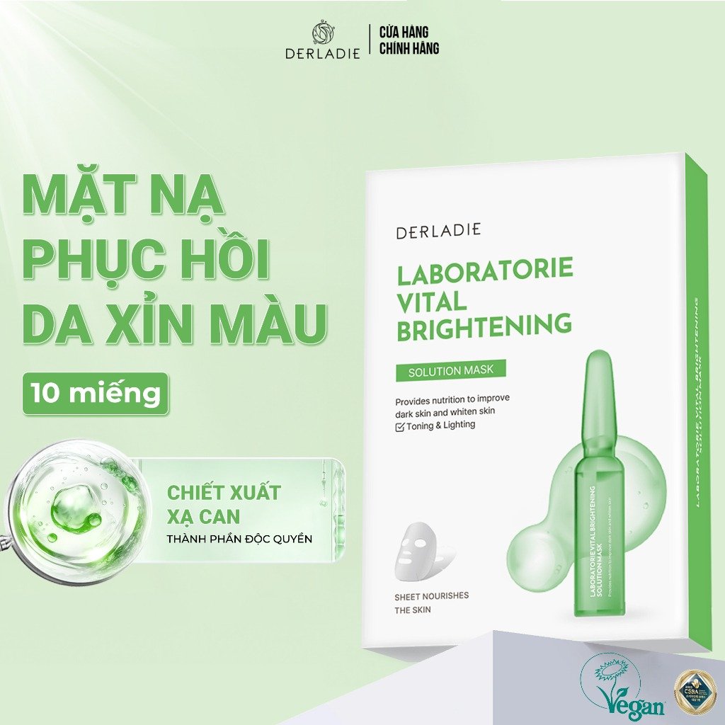 Mặt nạ phục hồi da chuyên sâu Derladie Laboratorie Vital Mask 25ml