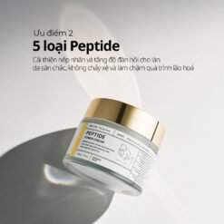 Kem dưỡng ẩm sáng da mờ nếp nhăn B.O.M Peptide Power Cream 50g