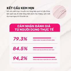 Mặt nạ đất sét thuần chay kiểm soát dầu nhờn cho da mụn DERLADIE VEGAN PINK CLAY MASK 60g