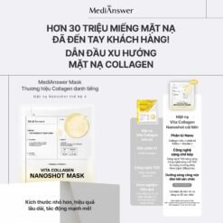 Mặt nạ thạch cung cấp collagen MediAnswer