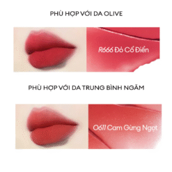 Son kem lì mịn mượt COLORKEY Airy Velvet Lip Lacquer 3g