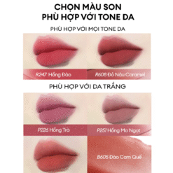 Son kem lì mịn mượt COLORKEY Airy Velvet Lip Lacquer 3g