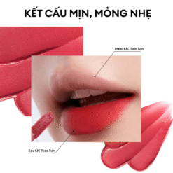 Son kem lì mịn mượt COLORKEY Airy Velvet Lip Lacquer 3g