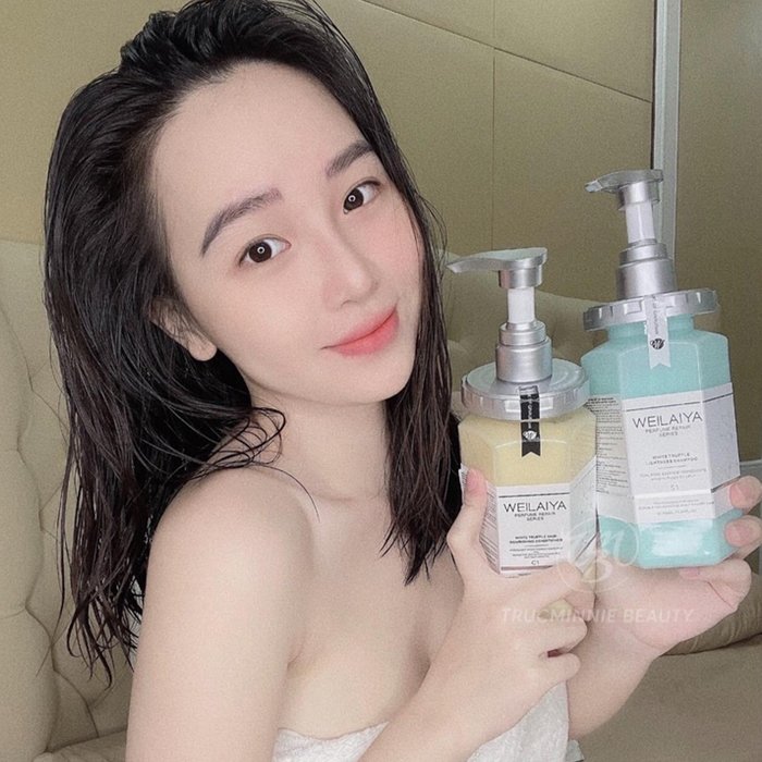 Bộ Gội Xả Phục Hồi Nấm Đa Tầng Truffle Weilaiya Perfume Repair Series