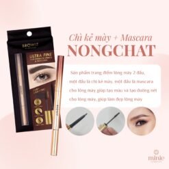 Chì Kẻ Mày Và Mascara 2 in 1 Browit by Nongchat