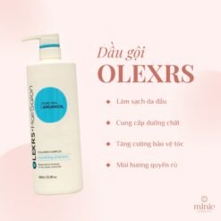 Bộ Gội Xả Ngăn Ngừa Rụng Tóc Olexrs + Hair Salon Pure 100% Argan Oil