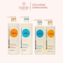 Bộ Gội Xả Ngăn Ngừa Rụng Tóc Olexrs + Hair Salon Pure 100% Argan Oil
