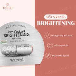 Mặt Nạ Miếng Dưỡng Ẩm, Dưỡng Trắng, Giảm Mụn, Phục Hồi Da Hàn Quốc BNBG