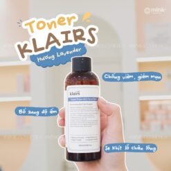 Nước Hoa Hồng Dưỡng Ẩm, Làm Dịu Da Klairs Supple Preparation Toner