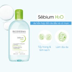 Nước Tẩy Trang Bioderma Sébium H2O Dành Cho Da Dầu & Hỗn Hợp