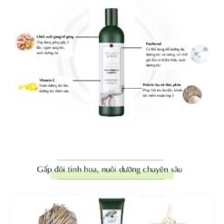 Bộ Dầu Gội Và Xả Gừng Weilaiya Hair Strength Shampoo & Conditioner