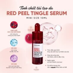 Serum So'Natural Tái Tạo Peel Da Sinh Học 11ml Red Peel Tingle Serum