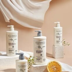 Bộ gội xả giảm gàu giảm rụng tóc và phục hồi hư tổn ELVAWELL