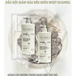 Bộ gội xả giảm gàu giảm rụng tóc và phục hồi hư tổn ELVAWELL