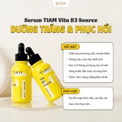 Serum TIAM Vita B3 Source phục hồi và dưỡng trắng da mặt 40ml