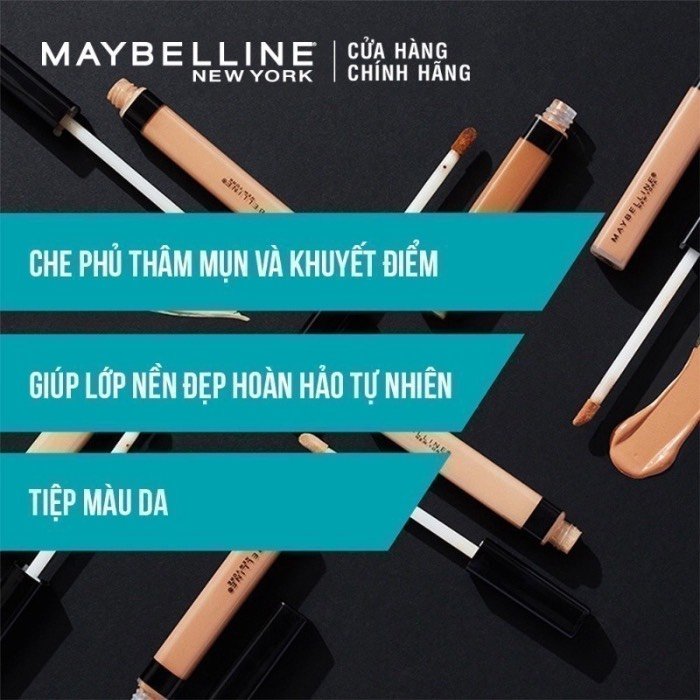 Kem Che Khuyết Điểm Mịn Lì Maybelline Fit Me Concealer With Chamomile Extract 6.8ml