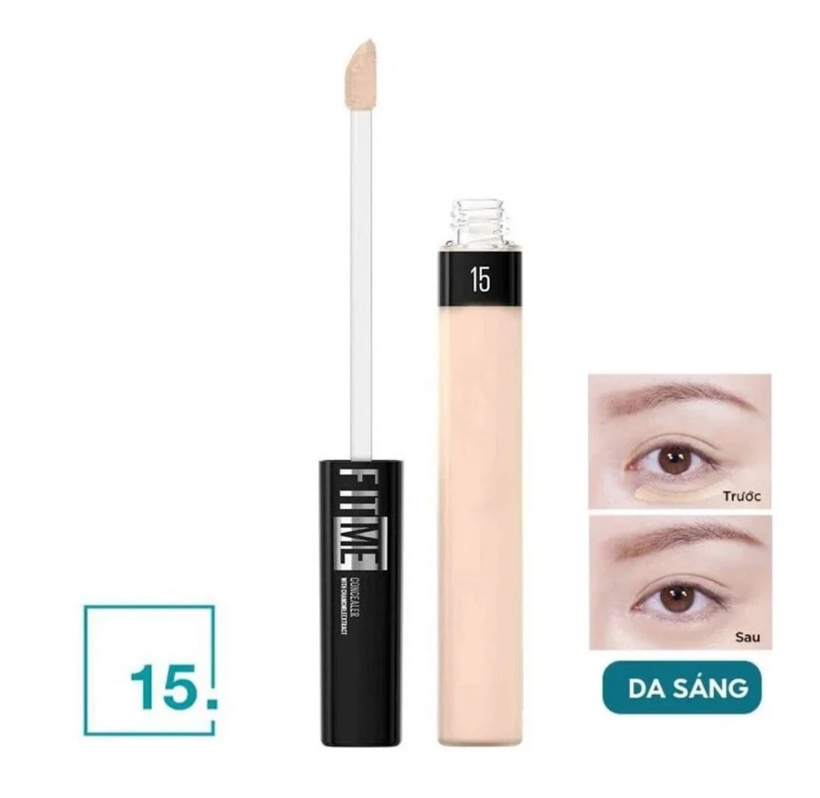Kem Che Khuyết Điểm Mịn Lì Maybelline Fit Me Concealer With Chamomile Extract 6.8ml
