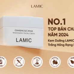 Combo Sữa rửa mặt TIA'M 200ml & Kem dưỡng ẩm LAMIC 50ml